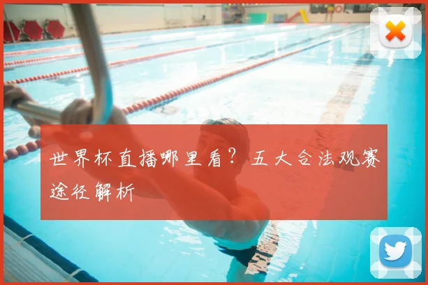 世界杯直播哪里看？五大合法观赛途径解析