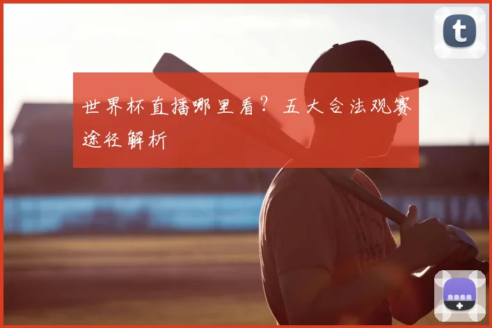 世界杯直播哪里看？五大合法观赛途径解析