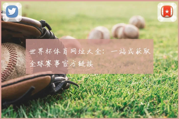 世界杯体育网址大全：一站式获取全球赛事官方链接