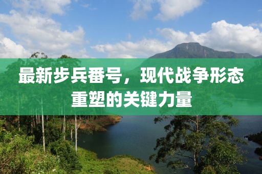 最新步兵番号，现代战争形态重塑的关键力量