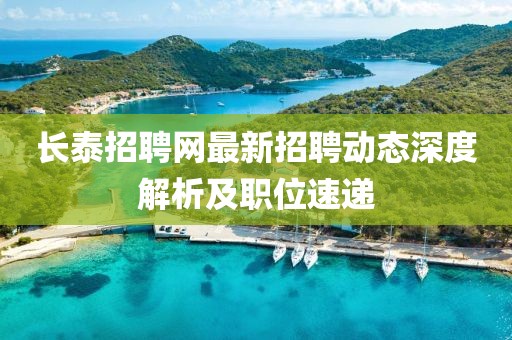 长泰招聘网最新招聘动态深度解析及职位速递