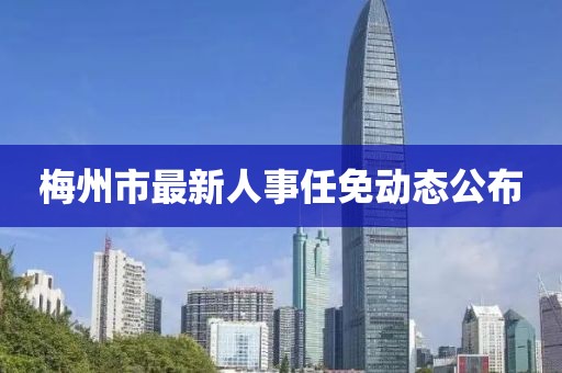 梅州市最新人事任免动态公布