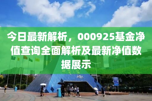 今日最新解析，000925基金净值查询全面解析及最新净值数据展示