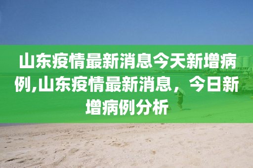 山东疫情最新消息今天新增病例,山东疫情最新消息，今日新增病例分析